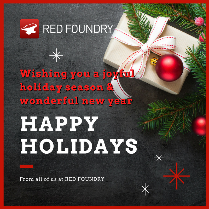 Happy Holidays from Red Foundry